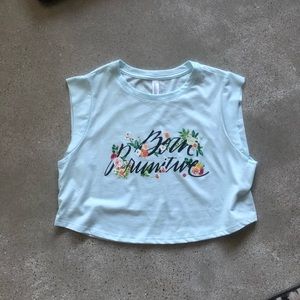 Born Primitive Calligraphy Crop Small